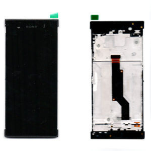 Οθονη Για Sony Xperia XA1 Με Τζαμι Μαυρο και Frame Grade A