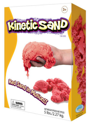 Kinetic Sand Κόκκινο χρώμα 2270 γραμ.