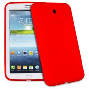 Silicone protector No brand for Samsung T210 Tab3 7'', Red - 14563