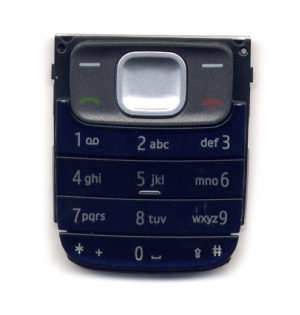 Πληκτρολογιο Για Nokia 1209 Γκρι Μαυρο OR