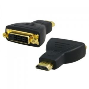 Adapter No brand, DVI F - HDMI, Black - 17101