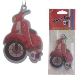 Fun Scooter Design Strawberry Scented Air Freshener