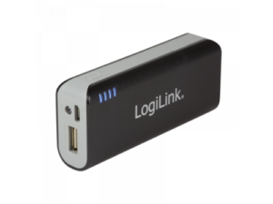 Logilink Powerbank, 5000 mAh, 1x USB-Port, schwarz (PA0084B)