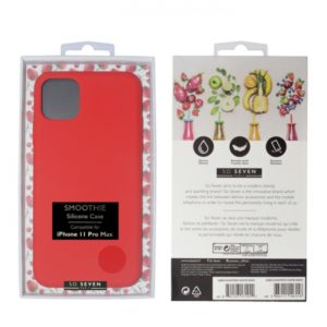 SO SEVEN SMOOTHIE IPHONE 11 PRO MAX (6.5) red backcover