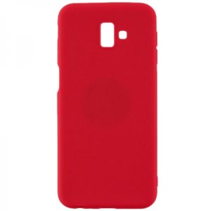 SENSO RUBBER SAMSUNG J6 PLUS 2018 red backcover