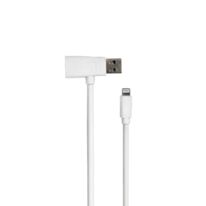 Data cable No brand Lightning - USB/USB F iPhone 5/5s: 6,6S / 6plus,6S plus, White - 14229