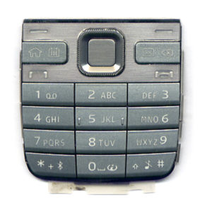 Πληκτρολογιο Για Nokia E52 Γκρι Πανω Αριθμητικο SWAP (9796908)