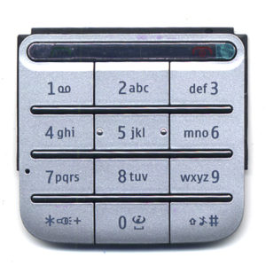 Πληκτρολογιο Για Nokia C3-01 OEM Ασημι