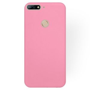 SENSO SOFT TOUCH HUAWEI Y7 PRIME 2018 / HONOR 7C pink backcover