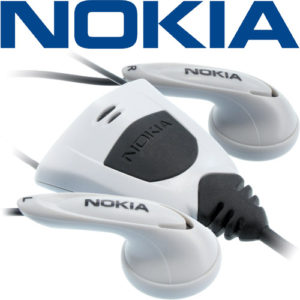 Hands Free Nokia hds-3 silver (bulk) 3300, 5500 Sport,6085, 6086