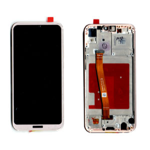 Οθονη Για Huawei P20 Lite Με Τζαμι και Frame Ροζ Grade A