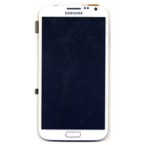 Οθονη Για Samsung N7100-Galaxy Note II Με Touch Τζαμι Ασπρο,Με Εμπρος Μερος Προσοψης Ασπρο OR (GH97-14112A)