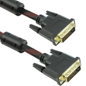 Cablu DeTech DVI-DVI, 20m, 24+1,Cu ferită - 18245