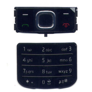 Πληκτρολογιο Για Nokia 6700 Classic Μαυρο Πανω-Κατω Σετ 2τμχ OEM