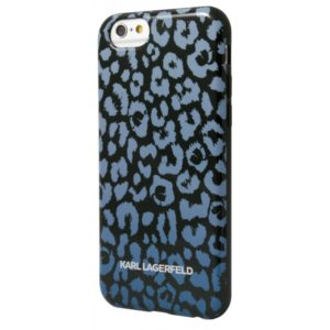 KARL LAGERFELD IPHONE 5 5s KAMOUFLAGE blue backcover