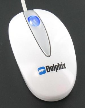 Dolphix Optical Super Mini Notebook Mouse White