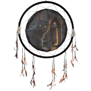 Decorative Cat Design What Lies Within 60cm Dreamcatcher