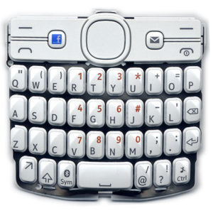 Πληκτρολογιο Για Nokia Asha 205 OR Ασπρο