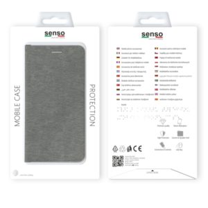 SENSO FEEL STAND BOOK IPHONE 11 (6.1) silver