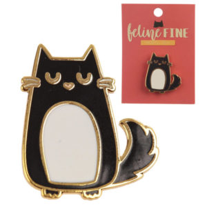 Cute Cat Design Enamel Pin Badge