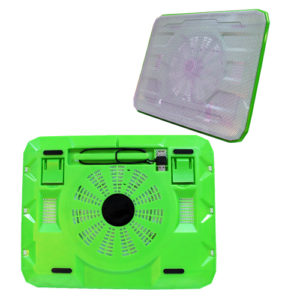Cooler pad 15.6, ΟΕΜ, Πράσινο - 15034