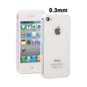 iS TPU 0.3 IPHONE 4 4S trans backcover