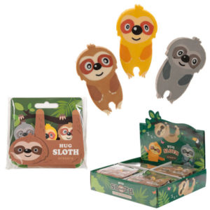 Cute Sloth Eraser Set of 3