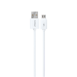 Data cable, Earldom, S01, Micro USB, 1.0m, White - 14894