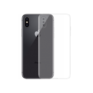 Silicone case No brand, For Apple iPhone XS Max, Transparent - 51612