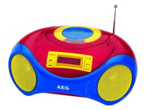 AEG Portable Stereo radio with CD SR 4363 CD Kids Line