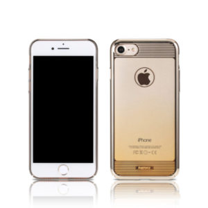 Protector for iPhone 7 Plus, Remax Nora, TPU, Gold - 51447