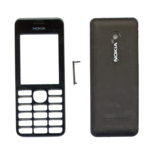 Προσοψη Για Nokia Asha 206 Μαυρη Εμπρος-Πισω OEM