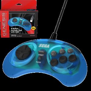 SEGA Genesis 8-button Arcade pad controller - USB