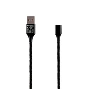 Καλώδιο USB Φόρτισης-Data Magnetic Braided 3.5A QC 2.0 1m Μαύρο NSP ( 16756 )