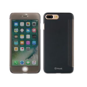 MUVIT BOOK CRYSTAL TOUCHFRONT IPHONE 7 8 PLUS black