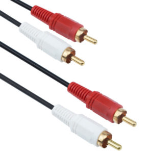 Cable DeTech 2 chinch / RCA - 2 chinch / RCA 3м. High Quality - 18024