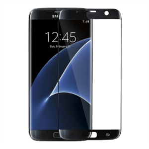 Fullscreen Glass protector, No brand, For Samsung Galaxy S7 Edge, 0.3mm, Black - 52284