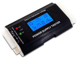 TESTER FOR POWER SUPPLY W/24PIN/SATA