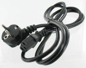 Power cable for laptop DeTech, 1.5m