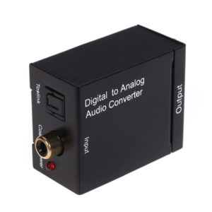 Digital audio analog converter DT, Black - 18225