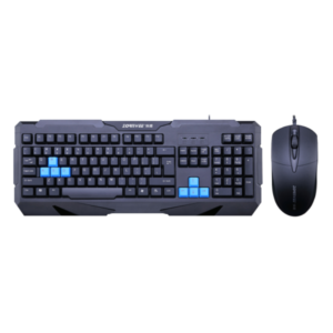 Gaming combo mouse and keyboard, ZornWee Resident Evil, Black - 6076