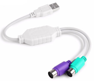 No brand PS / 2 - USB DUAL CONVERTER-17001