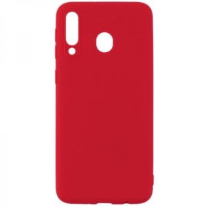 SENSO SOFT TOUCH SAMSUNG A20s red backcover
