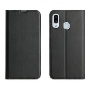 MUVIT LEATHER STAND BOOK SAMSUNG A40 black