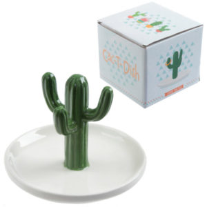 Collectable Cactus Trinket Tray and Ring Holder