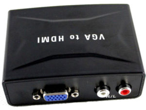 Adapter VGA to HDMI, Black - 18162