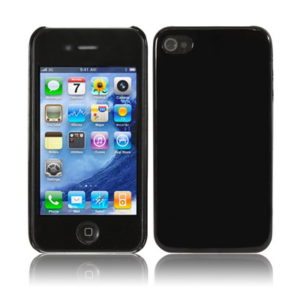 Crystal Case for iPhone BLACK (iPhone 4 / 4S)