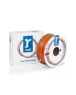 REAL PETG 3D Printer Filamen-Orange-spool of 1Kg - 2.85mm (REFPETGRORANGE1000MM285)