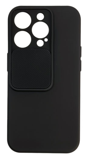 POWERTECH Θήκη Camshield Soft MOB-1795 για iPhone 14 Pro, μαύρη