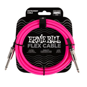 Ernie Ball 6413 Flex Jack Mono - Jack Mono Pink 3.00m